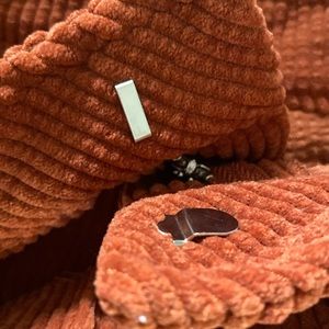 High waisted corduroy shorts